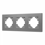 Рамка пластиковая FRM-PERIO-PL-3-GR (Arlight, -) Рамка пластиковая FRM-PERIO-PL-3-GR (Arlight, -)