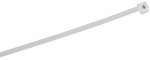 Хомут P6.6 самозатухающий белый 2,5х100мм IEK