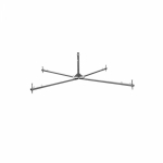 Опора для молниеприемной мачты d3000 мм TDZ Промрукав