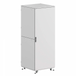 Шкаф напольный разобранный 19 IT-CQE-N 42U 800x800мм, крыша с вырубкой, сплошная металл и двойная сплошная металл, двойные боковые панели, серый RAL Шкаф напольный разобранный 19 IT-CQE-N 42U 800x800мм, крыша с вырубкой, сплошная металл и двойная сплошная металл, двойные боковые панели, серый RAL