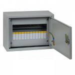 Щит распр. ЩРН-12мод 220х300х120 настен с зам. металл сер IP31 EKF PROxima (1)