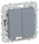 FLITE Выключ. жалюзи с блок. 10А ВЖ42-2-0-ФлМ мар. IEK FLITE Выключ. жалюзи с блок. 10А ВЖ42-2-0-ФлМ мар. IEK