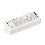 INTELLIGENT ARLIGHT Диммер SMART-PWM-105-72-RGB-MIX-SUF (12-24V, 5x3A, TUYA Wi-Fi, 2.4G) (IARL, IP20 Пластик, 5 лет) INTELLIGENT ARLIGHT Диммер SMART-PWM-105-72-RGB-MIX-SUF (12-24V, 5x3A, TUYA Wi-Fi, 2.4G) (IARL, IP20 Пластик, 5 лет)