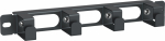 ITK Каб. орг. 10" 1U 4 кольца для шкафа 10" LINEA WS черный