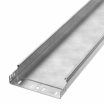 Лоток неперфорированный Профи INOX (AISI 304) 200х50х3000 (1,0 мм) (6 м/уп) Промрукав