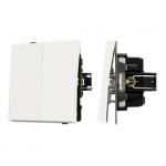 Механизм выключателя управления шторами SWT-TENDO-MKR2-SFPL-WH (230V, 10A) (Arlight, Матовый белый)