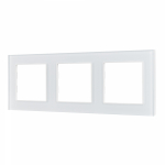 Рамка стеклянная FRM-GLARE-GS-3-WH (Arlight, -) Рамка стеклянная FRM-GLARE-GS-3-WH (Arlight, -)