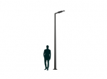 GALAXY LED 70 DW 2700K POLE 7M D140 RAL9006 светильник