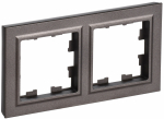 Рамка 2гн темная бронза IP44 РУ-2-БрТБ-44 BRITE IEK (1/10/100)