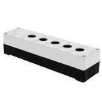 Корпус КП105 для кнопок 5мест белый EKF PROxima (50/1)