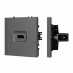 Механизм HDMI розетки SCT-NOBE-MHD1-SFPL-GR (Arlight, Серый базальт) Механизм HDMI розетки SCT-NOBE-MHD1-SFPL-GR (Arlight, Серый базальт)