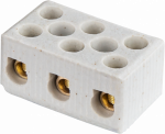 Колодки зажимные керамические NTB-HCR-3-41/WH (20/500)
