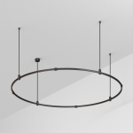 Основание ART-APRIORI-ROUND-ROD-800-R1800 (BK) (Arlight, IP20 Металл, 3 года)