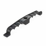 Держатель труб для прямого монтажа двусторонний на 8 мест в гофроящике чёрный d20 (100шт/кор) Промрукав Держатель труб для прямого монтажа двусторонний на 8 мест в гофроящике чёрный d20 (100шт/кор) Промрукав