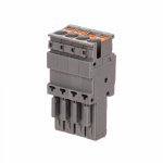 Штыревая вставка 4-пол 0.14-2.5мм² 24А DKC (ДКС)