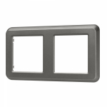 Рамка пластиковая FRM-VERSA-PL-2-GR (Arlight, -) Рамка пластиковая FRM-VERSA-PL-2-GR (Arlight, -)