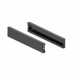 КОМПЛЕКТ БОКОВЫХ СТЕНОК ЦОКОЛЯ 100x400x400 сталь черный DKC (ДКС) RAM block