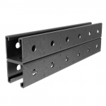 С-профиль 1200x41x41 сталь оцинкованное перфорация: задняя сторона Ostec