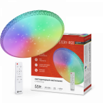 Светильник светодиод 55Вт 230В 3000-6500K 4400Лм 400x70мм с пультом ДУ COMFORT MYSTERY-RGB IN HOME (1/3) Снят Светильник светодиод 55Вт 230В 3000-6500K 4400Лм 400x70мм с пультом ДУ COMFORT MYSTERY-RGB IN HOME (1/3) Снят