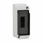 Бокс КМПн-2/2мод настен пласт бел (дв.прозр) IP40City9 Box Systeme Electric (1/36/1080)