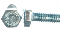 Болт М8х120 ГОСТ 7801 антивандальный с усиком, класс прочности 5.8, гальван. цинк