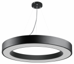 Светильник светодиодный Geometria ЭРА Ring SPO-134-B-40K-056 56Вт 4000К 4200Лм IP40 800*800*80 черный подвесной ЛТ