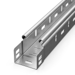 Лоток листовой перфорированный 3000x50x50 Стандарт INOX (AISI 304) 0,8 мм ПРОМРУКАВ