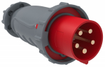 Вилка переносная силовая ССИ-045 3Р+РЕ+N  125А 380В красный IP67 MAGNUM IEK  (1/10)