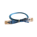 Шнур коммутационный HD RJ 45 - категория 6 - U/UTP - LSZH - неэкранированный - 0,5 м - голубой