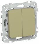 FLITE Выключ. 2-кл. 10А ВС12-1-0-ФлО ол. IEK FLITE Выключ. 2-кл. 10А ВС12-1-0-ФлО ол. IEK