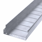 Лоток неперфорированный Профи INOX (AISI 316) 300х100х6000 (1,0 мм) (12 м/уп) Промрукав