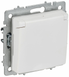 BRITE Роз. с з/к/ш с кр. 16А IP44 РСбш10-3-44-БрАБ а/б IEK BRITE Роз. с з/к/ш с кр. 16А IP44 РСбш10-3-44-БрАБ а/б IEK