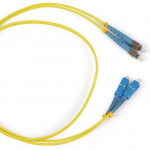 Hyperline FC-S2-9-FC/UR-SC/AR-H-1M-LSZH-YL Патч-корд волоконно-оптический (шнур) SM 9/125 (OS2), FC/UPC-SC/APC, 2.0 мм, simplex, LSZH, 1 м