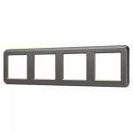 Рамка пластиковая FRM-VERSA-PL-4-GR (Arlight, -) Рамка пластиковая FRM-VERSA-PL-4-GR (Arlight, -)
