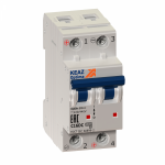 Авт.выкл. 2Р (1P+N) 50А хар. B 6кА КЭАЗ OptiDin ВМ63