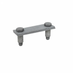 Держатель для полосы с резьбовыми заклёпками 50 мм L100 мм TDZ Промрукав