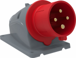 Вилка стационарная силовая ССИ-524 3Р+РЕ 32А красный IP44 MAGNUM IEK  (1/10/60)