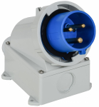 Вилка стц. ССИ-5232 32А-6ч 220В 2P+PE IP67 IEK