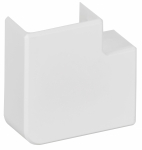 METRA MINI Поворот на 90град 20х12мм белый IEK