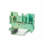 Клемма заземляющая 1уровней 48.6мм на DIN-рейку ширина ячейки5.2 без торцевой изолирующей пластины DKC (ДКС)