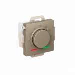 Терморегулятор теплого пола с датчиком с/у шампань механизм AtlasDesign Systeme Electric