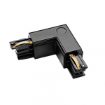 Угол 90* поворотный черный