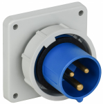 Вилка встр. ССИ-3132 16А-6ч 220В 2P+PE IP67 IEK
