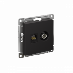 Розетка 2гн комп+ТВ RJ45+TV с/у карбон механизм кат.5е AtlasDesign Systeme Electric (1/10) Розетка 2гн комп+ТВ RJ45+TV с/у карбон механизм кат.5е AtlasDesign Systeme Electric (1/10)