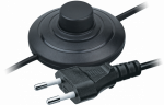 Шнур Navigator 61 601 NPS-FS01-170-2x0.5-BL 1.7м с выкл. черный