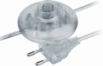 Шнур Navigator 61 719 NPS-FS01-170-2x0.5-TR 1.7м с выкл. прозрачный