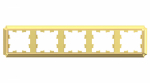 Рамка 5гн золото AtlasDesign ANTIQUE Systeme Electric (1/5) Рамка 5гн золото AtlasDesign ANTIQUE Systeme Electric (1/5)