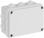 Распаячная коробка ЭРА KORv-150-110-70-10gv-MP серая 150х110х70мм с гермовводами 10 входов прямой монтаж IP55 Распаячная коробка ЭРА KORv-150-110-70-10gv-MP серая 150х110х70мм с гермовводами 10 входов прямой монтаж IP55