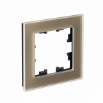 Рамка 1гн стекло шампань AtlasDesign Nature Systeme Electric (1/3) Рамка 1гн стекло шампань AtlasDesign Nature Systeme Electric (1/3)
