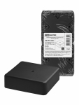 Коробка распаячная КР 100х100х29 ОП черная IP40 TDM Коробка распаячная КР 100х100х29 ОП черная IP40 TDM
